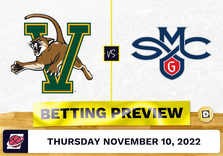 Vermont vs. Saint Mary's CBB Prediction and Odds - Nov 10, 2022