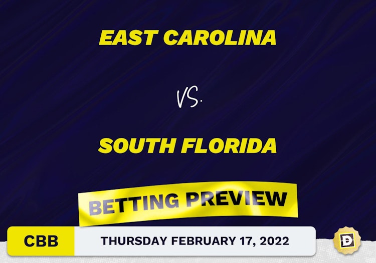 East Carolina vs. South Florida CBB Predictions and Odds - Feb 17, 2022
