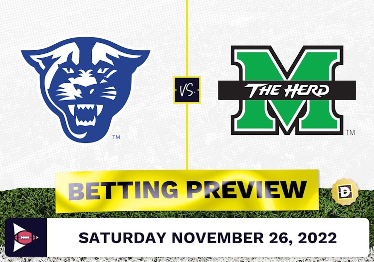 Georgia State vs. Marshall CFB Prediction and Odds - Nov 26, 2022
