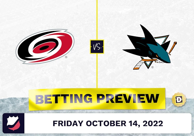 Hurricanes vs. Sharks Prediction and Odds - Oct 14, 2022