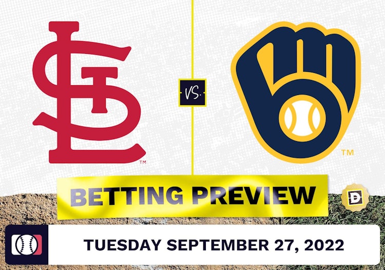 Cardinals vs. Brewers Prediction and Odds - Sep 27, 2022