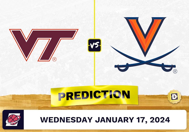 Virginia Tech vs. Virginia Prediction, Odds, College Basketball Picks [1/17/2024]