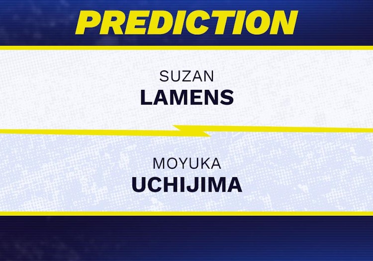 Suzan Lamens vs Moyuka Uchijima Tennis Prediction.