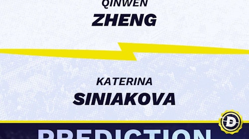 Qinwen Zheng vs. Katerina Siniakova Prediction, Odds, Picks for WTA Miami 2024