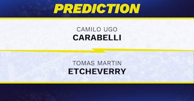 Camilo Ugo Carabelli vs. Tomas Martin Etcheverry Prediction, Odds, Picks for ATP Hamburg Open 2025