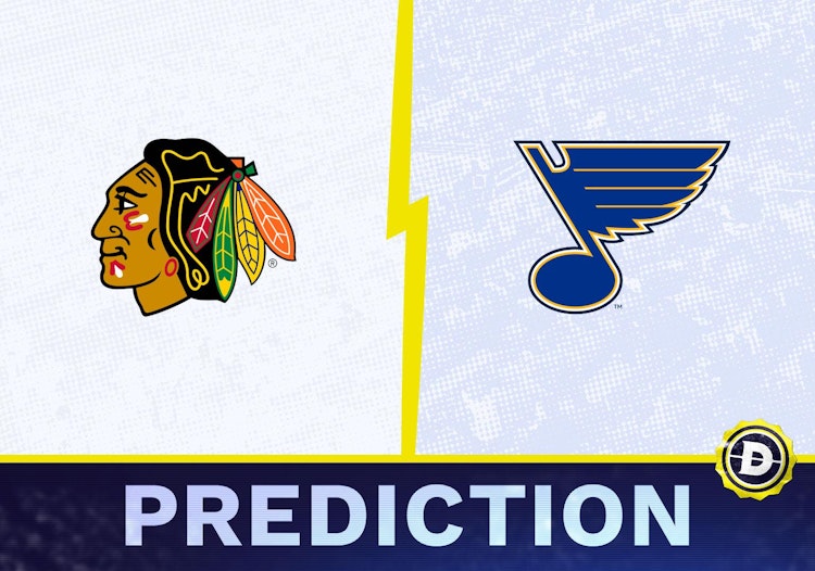 Chicago Blackhawks vs. St. Louis Blues Prediction, Odds, NHL Picks [4/10/2024]