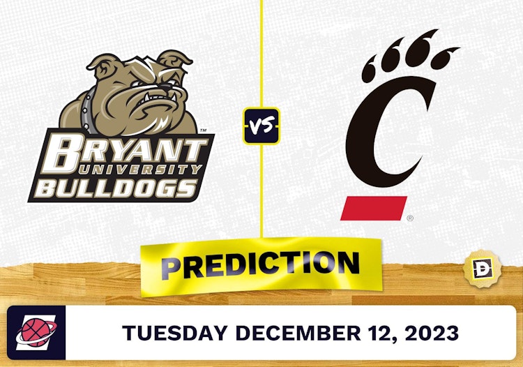 Bryant University vs. Cincinnati: Prediction, Odds, Picks for College Basketball Tuesday [12/12/2023]