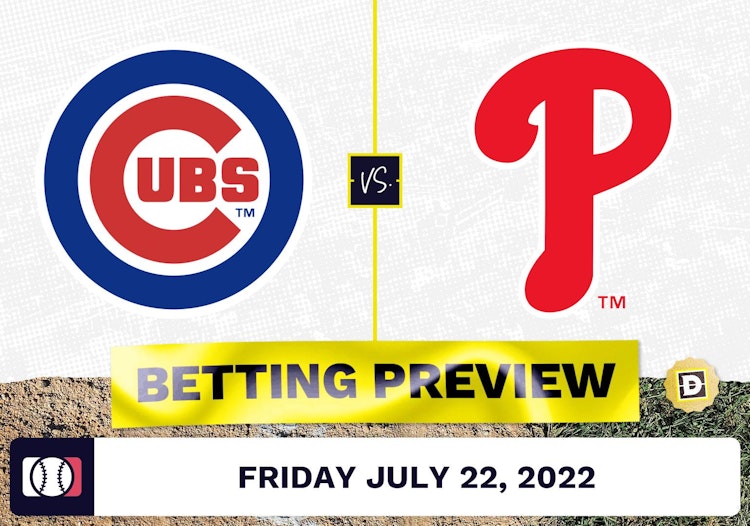 Cubs vs. Phillies Prediction and Odds - Jul 22, 2022