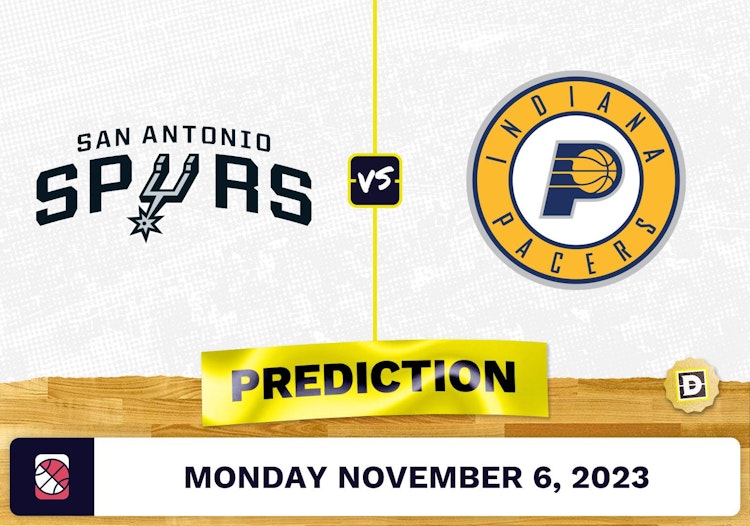 Spurs vs. Pacers Prediction and Odds - November 6, 2023