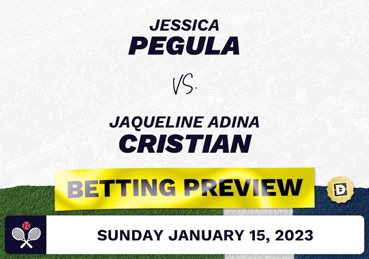 Jessica Pegula vs. Jaqueline Adina Cristian Predictions - Jan 15, 2023