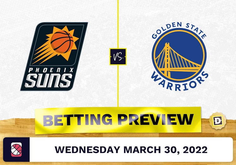 Suns vs. Warriors Predictions and Odds - Mar 30, 2022