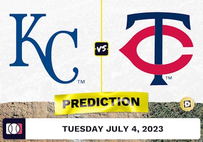 Royals vs. Twins Prediction for MLB Tuesday [7/4/2023]