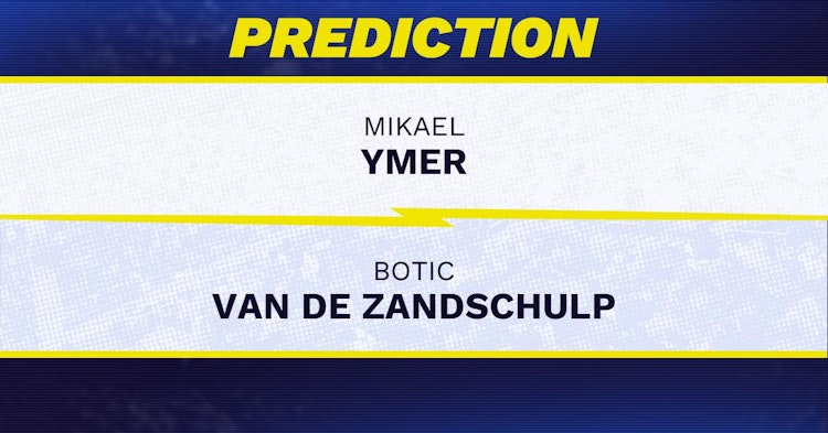 Mikael Ymer vs Botic Van de Zandschulp Tennis Prediction.