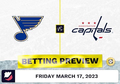 Blues vs. Capitals Prediction and Odds - Mar 17, 2023