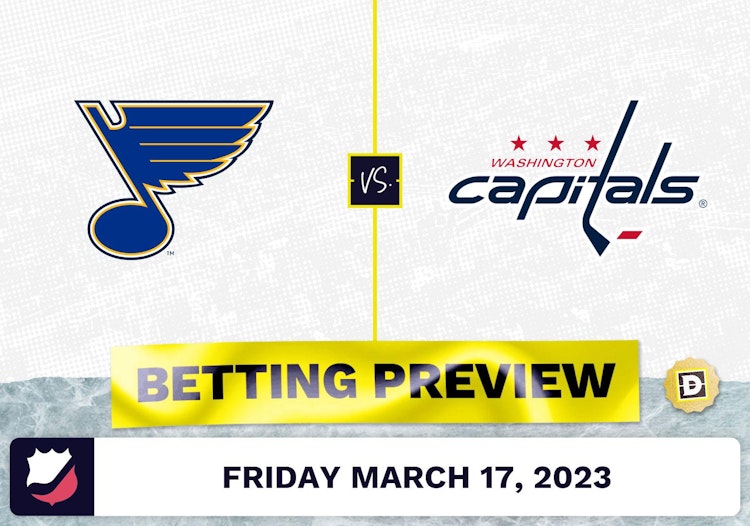 Blues vs. Capitals Prediction and Odds - Mar 17, 2023