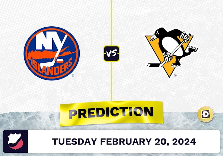 NY Islanders vs. Pittsburgh Penguins Prediction, Odds, NHL Picks [2/20/2024]