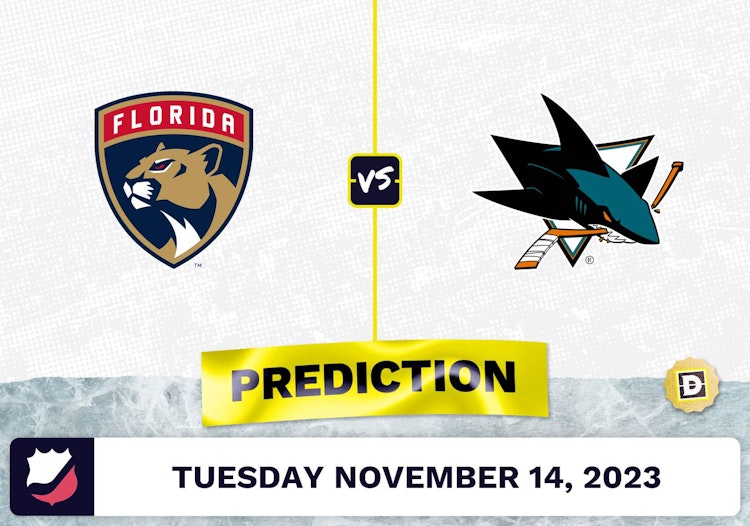 Panthers vs. Sharks Prediction and Odds - November 14, 2023