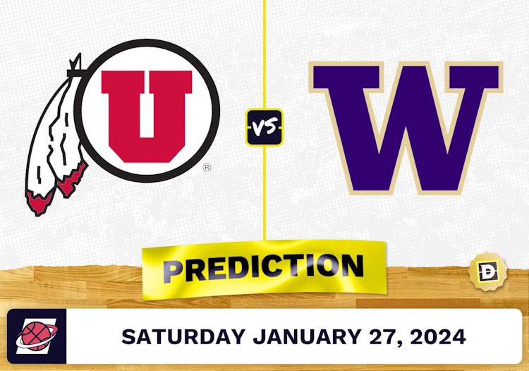 Utah vs. Washington Prediction, Odds, College Basketball Picks [1/27/2024]