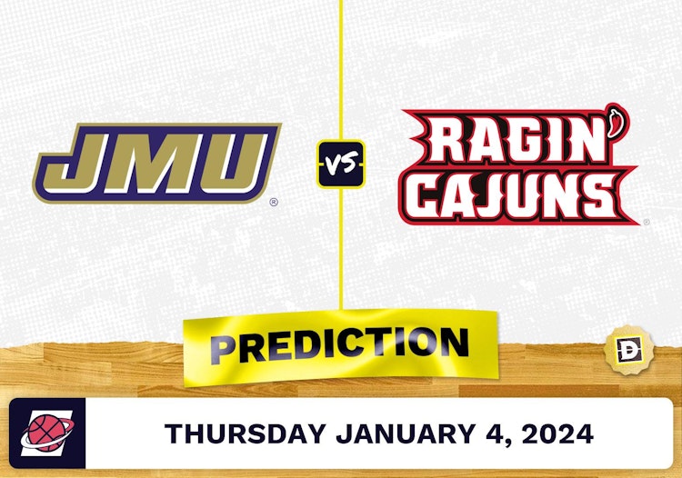 James Madison vs. Louisiana-Lafayette Prediction, Odds, College Basketball Picks  [1/4/2024]