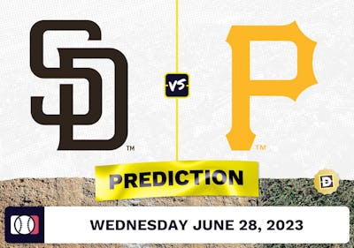 Padres vs. Pirates Prediction for MLB Wednesday [6/28/2023]