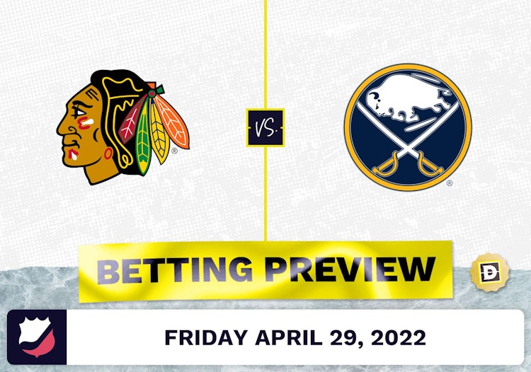 Blackhawks vs. Sabres Prediction and Odds - Apr 29, 2022