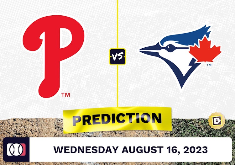 Phillies vs. Blue Jays Prediction for MLB Wednesday [8/16/2023]