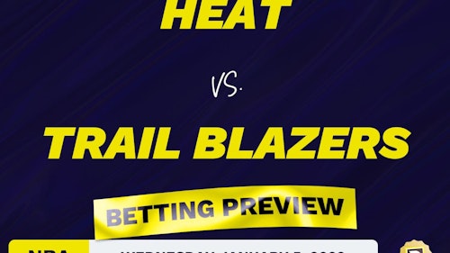 Heat vs. Trail Blazers Predictions and Odds - Jan 5, 2022