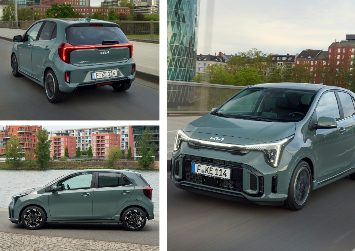 Das Exterieur des Kia Picanto