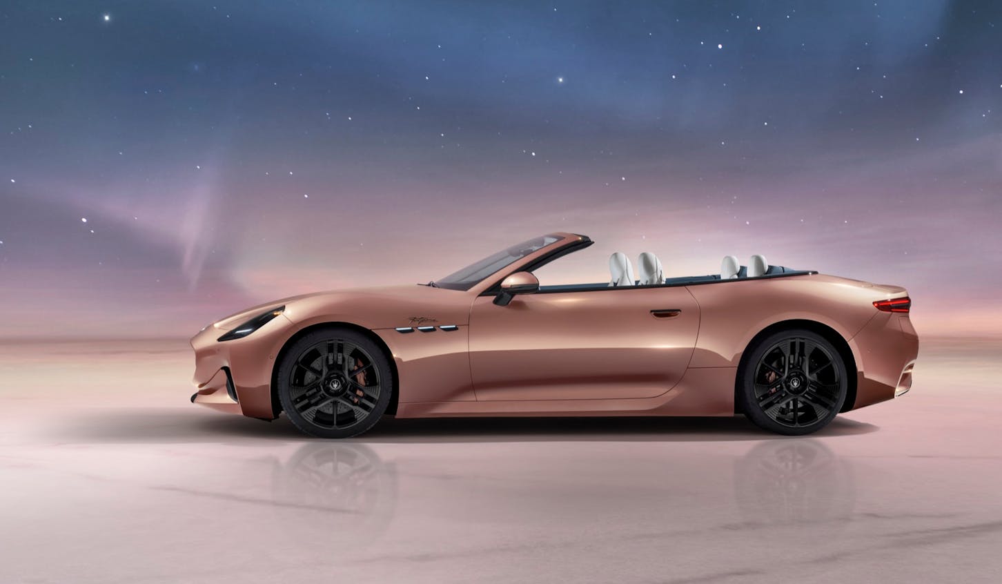 Ein Maserati GranCabrio Folgore.