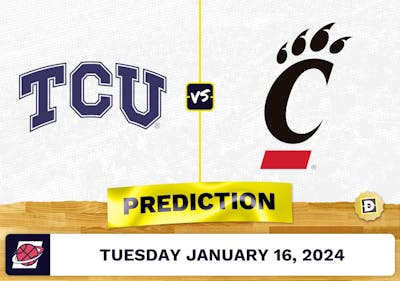 TCU vs. Cincinnati Prediction, Odds, College Basketball Picks [1/16/2024]