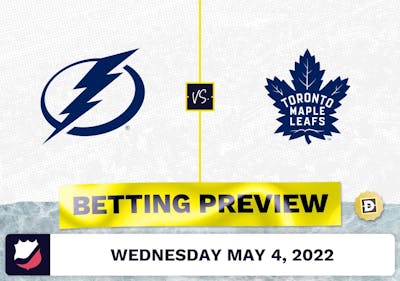 Lightning vs. Maple Leafs Prediction and Odds - May 4, 2022