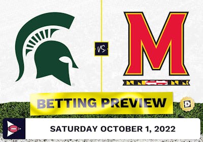 Michigan State vs. Maryland CFB Prediction and Odds - Oct 1, 2022