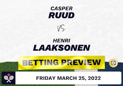 Casper Ruud vs. Henri Laaksonen Predictions - Mar 25, 2022