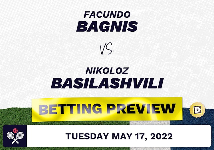 Facundo Bagnis vs. Nikoloz Basilashvili Predictions - May 17, 2022