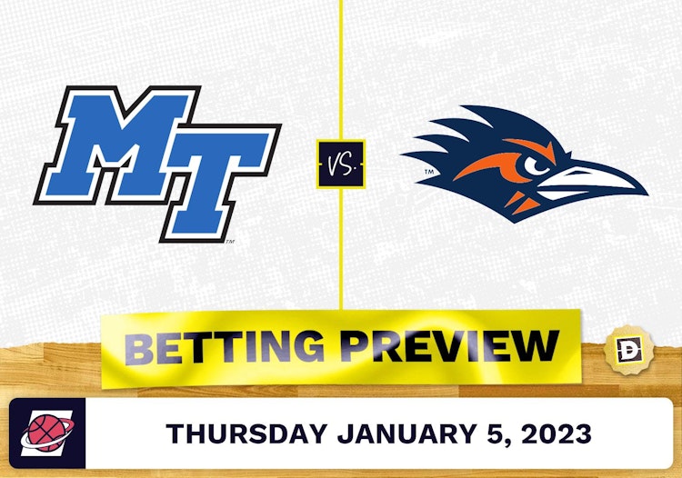Middle Tennessee vs. UTSA CBB Prediction and Odds - Jan 5, 2023