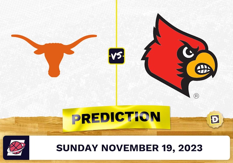 Texas vs. Louisville Basketball Prediction - November 19, 2023