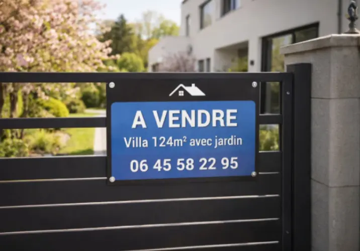 Panneau à vendre ou à louer en akilux pour immobilier