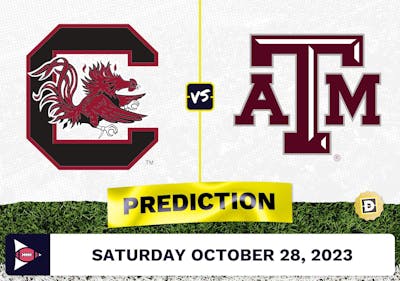South Carolina vs. Texas A&M CFB Prediction and Odds - October 28, 2023