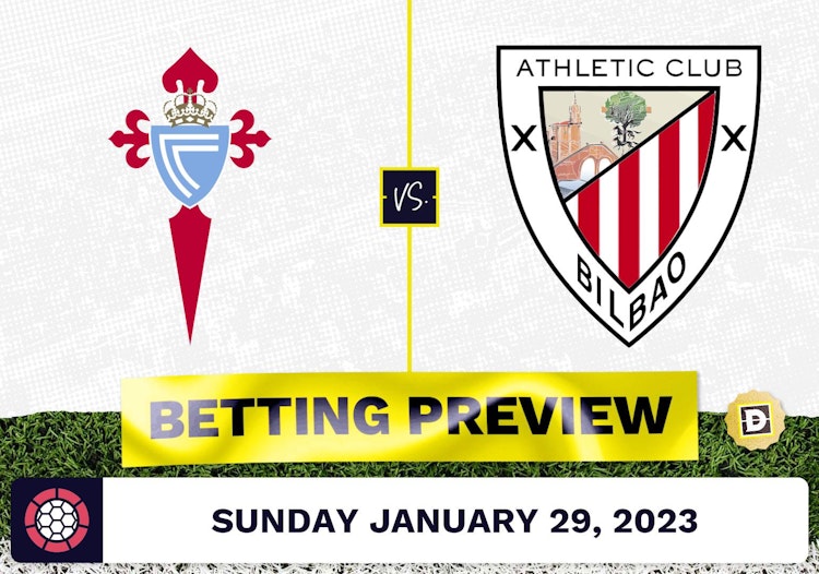 Celta Vigo vs. Athletic Bilbao Prediction and Odds - Jan 29, 2023