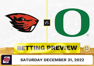 Oregon State vs. Oregon CBB Prediction and Odds - Dec 31, 2022