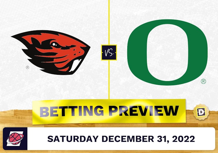 Oregon State vs. Oregon CBB Prediction and Odds - Dec 31, 2022