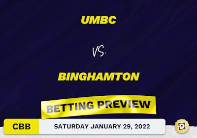 UMBC vs. Binghamton CBB Predictions and Odds - Jan 29, 2022