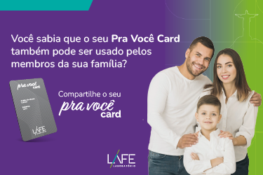 Pra Vc Card: o cartão de desconto da LAFE que facilita o cuidado com a sua saúde e da sua família! Pra Vc Card: o cartão de desconto da LAFE que facilita o cuidado com a sua saúde e da sua família!