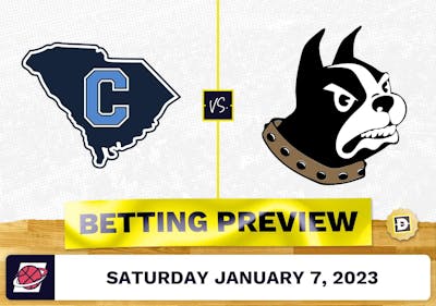 Citadel vs. Wofford CBB Prediction and Odds - Jan 7, 2023