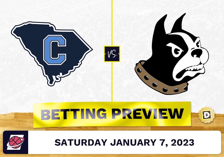 Citadel vs. Wofford CBB Prediction and Odds - Jan 7, 2023