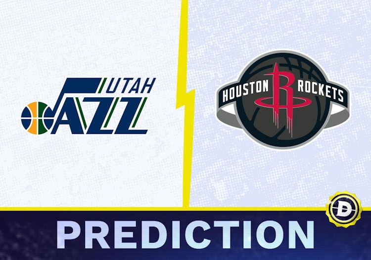 Utah Jazz vs. Houston Rockets Prediction, Odds, NBA Picks [3/23/2024]