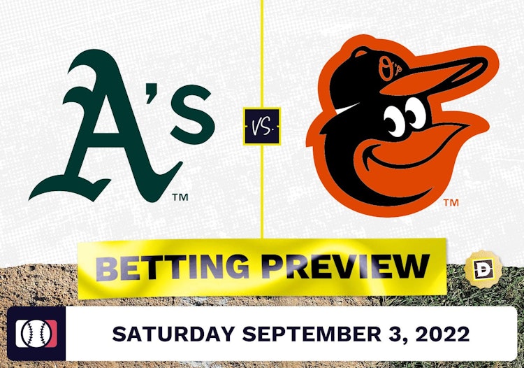 Athletics vs. Orioles Prediction and Odds - Sep 3, 2022