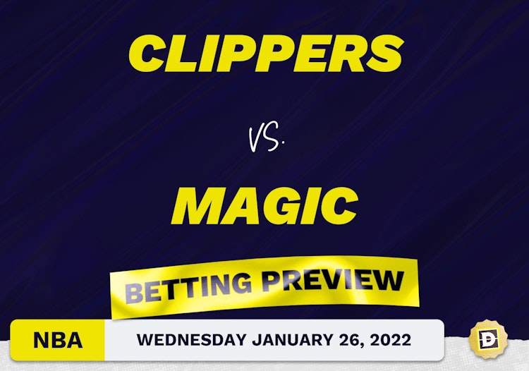 Clippers vs. Magic Predictions and Odds - Jan 26, 2022