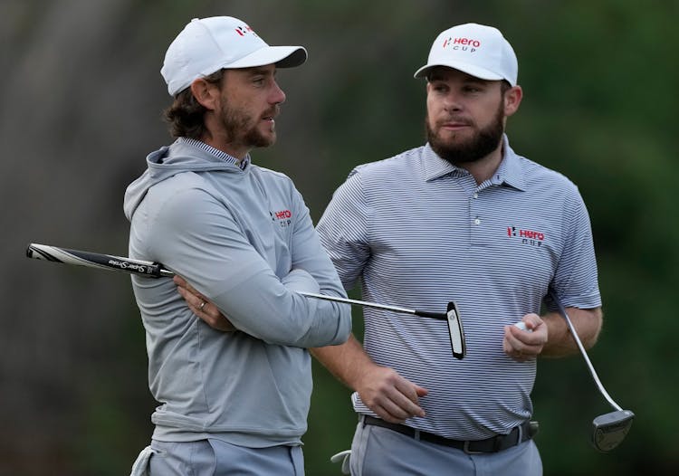 Tommy Fleetwood and Tyrell Hatton DP World Tour 2024.