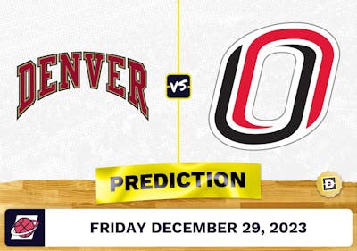 Denver vs. Nebraska-Omaha Prediction, Odds, College Basketball Picks  [12/29/2023]